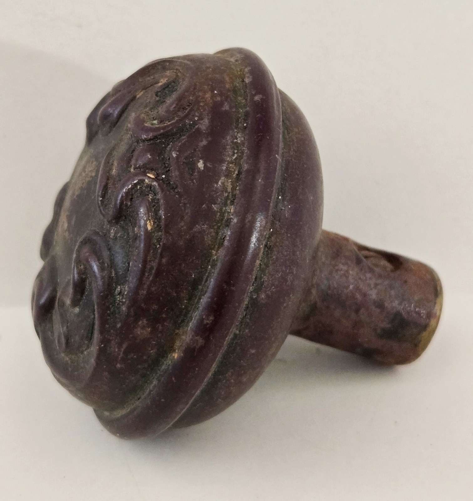 Antique Doorknob Alby by Sargent Wrought Brass Art Nouveau Salvage Early 1900s