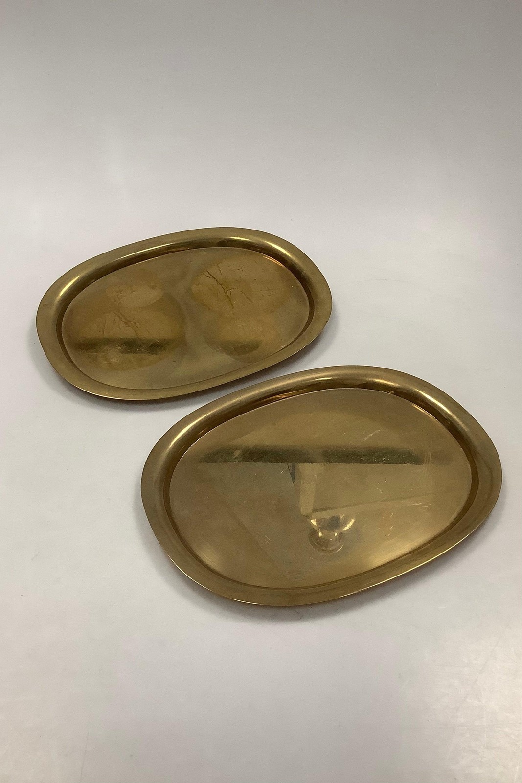 Georg Jensen Super Ellipse Tray in Brass by Piet Hein 24.7cm x 18.8cm