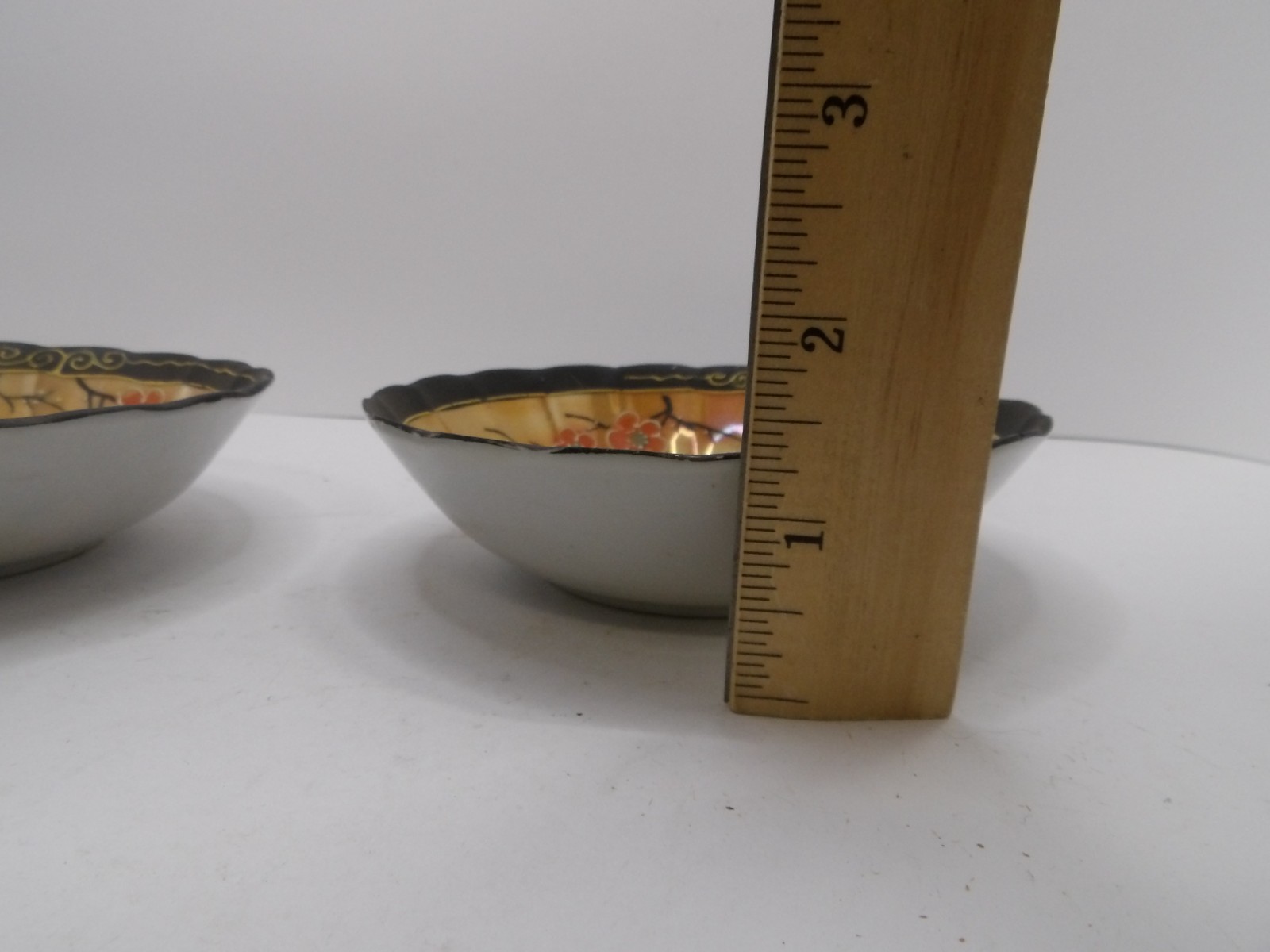 Set of 2 Hotta Yu Shoten & Co Handpainted Bowls made in Japan 5”
