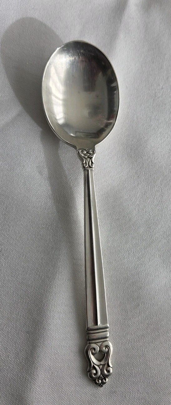 Estate Sale-Royal Danish by International Sterling Silver Cream Soup Spoon 6.75″