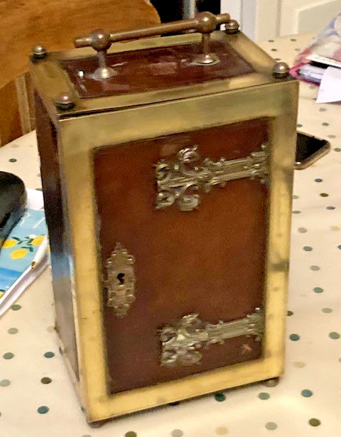 Victorian Desktop Miniature Apprentice Collectors Cabinet Box