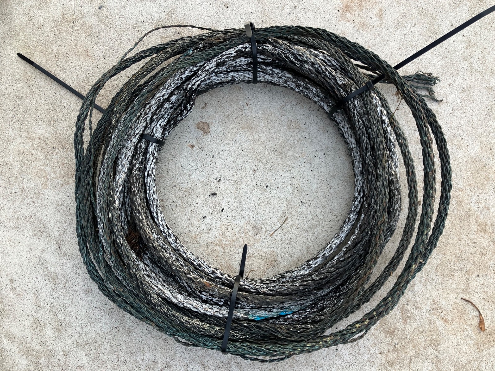 Lightning Rod Copper Ground Cable Braided Wire 46 Feet