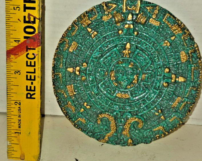 Mayan Jade 7.5 inch wall calendar