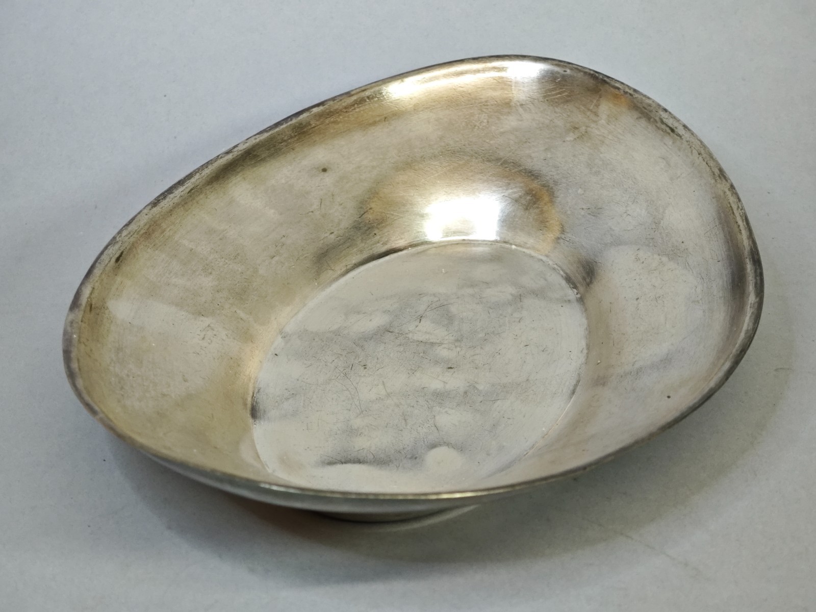 Vintage Arthur Price of England Silverplate Bread Basket Oval Serving Bowl HEAVY