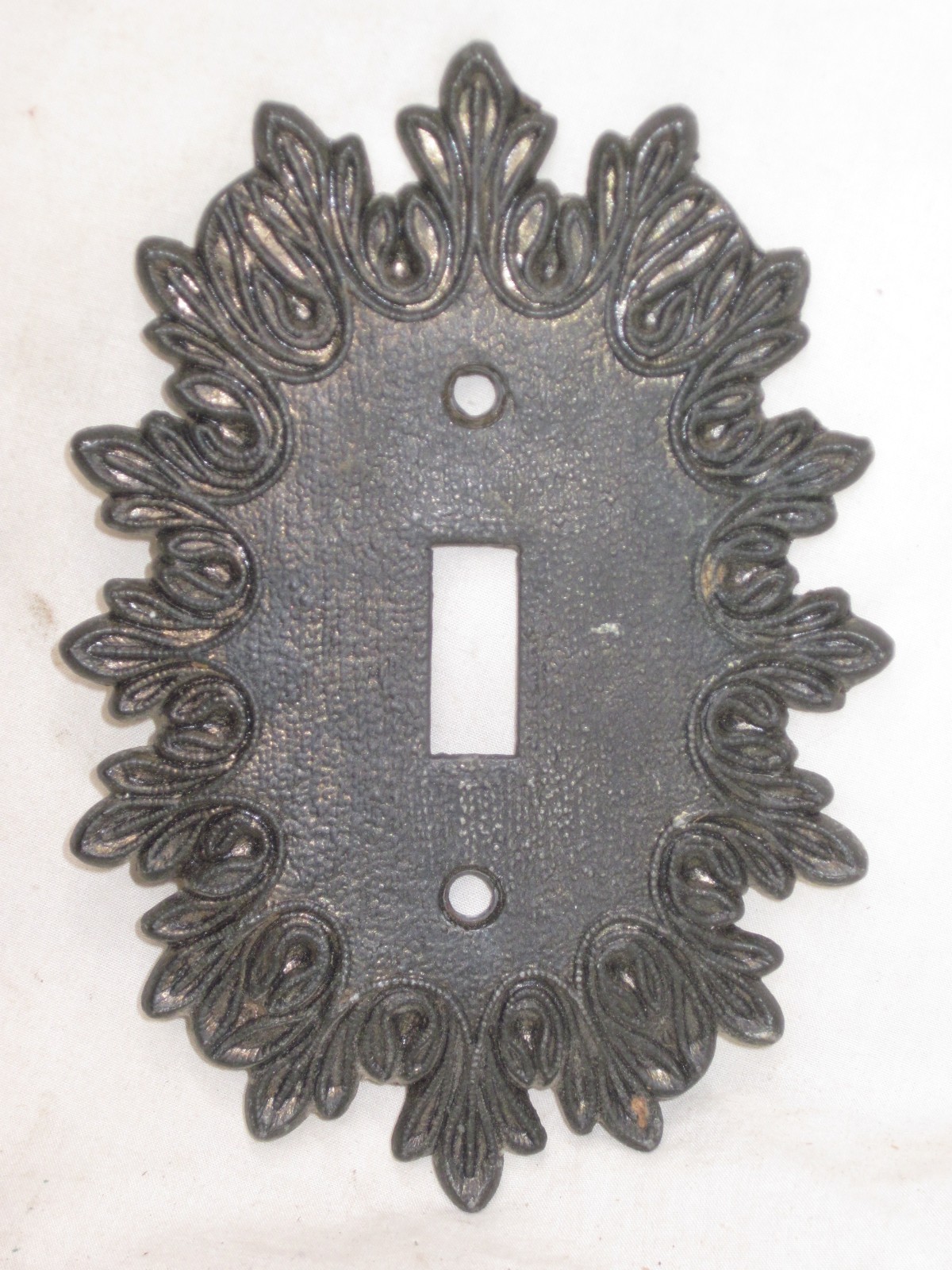 vintage Mid Century Atomic Starburst Light Switch Cover Plate single toggle