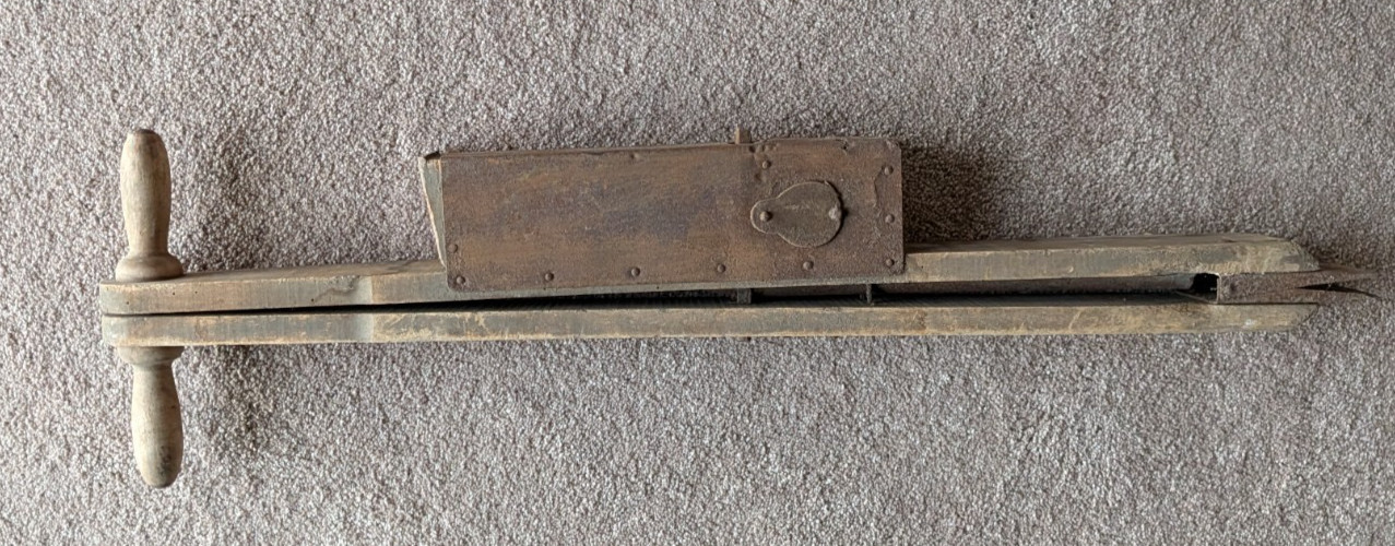 Antique Primitive Triumph Pumpkin Seed Attachment Seeder farmhouse Fall decor