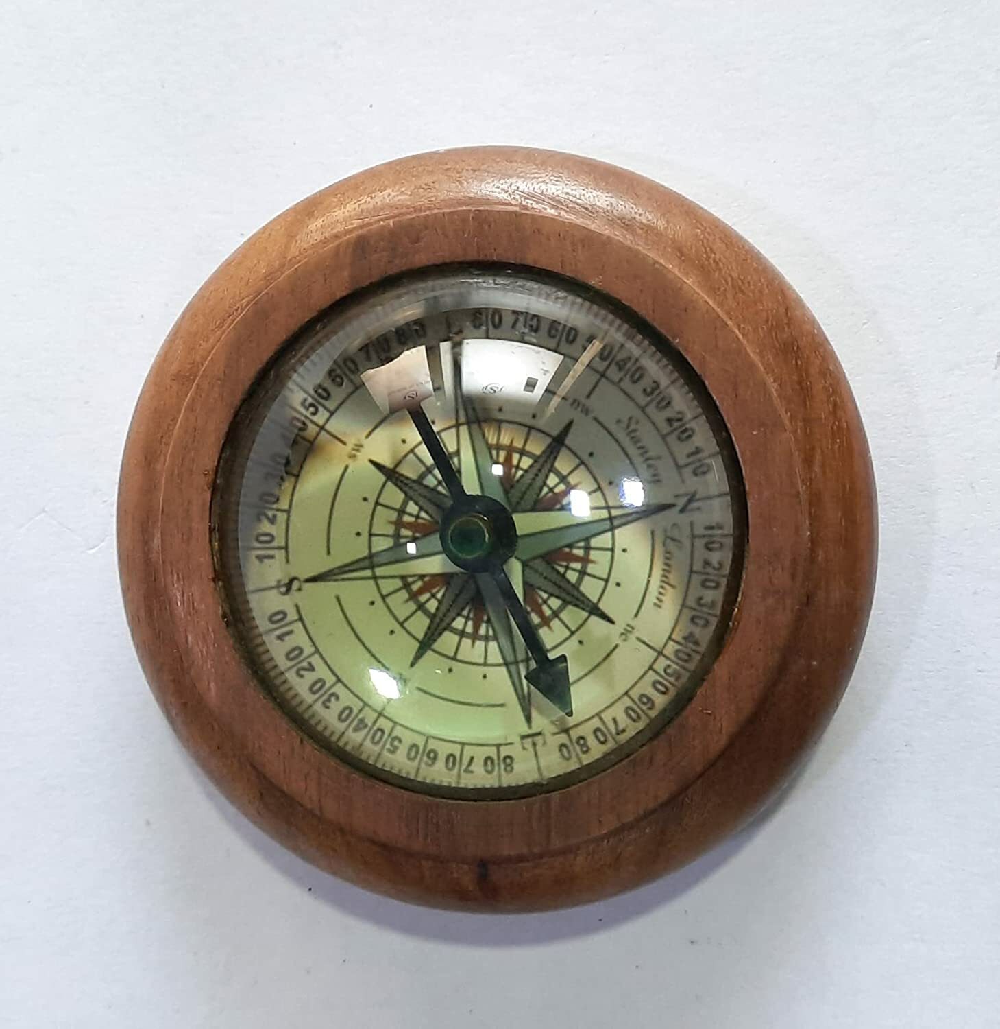 Antique Brass Compass For Hiking Camping Boating Hiking Camping Hunting Outdoor