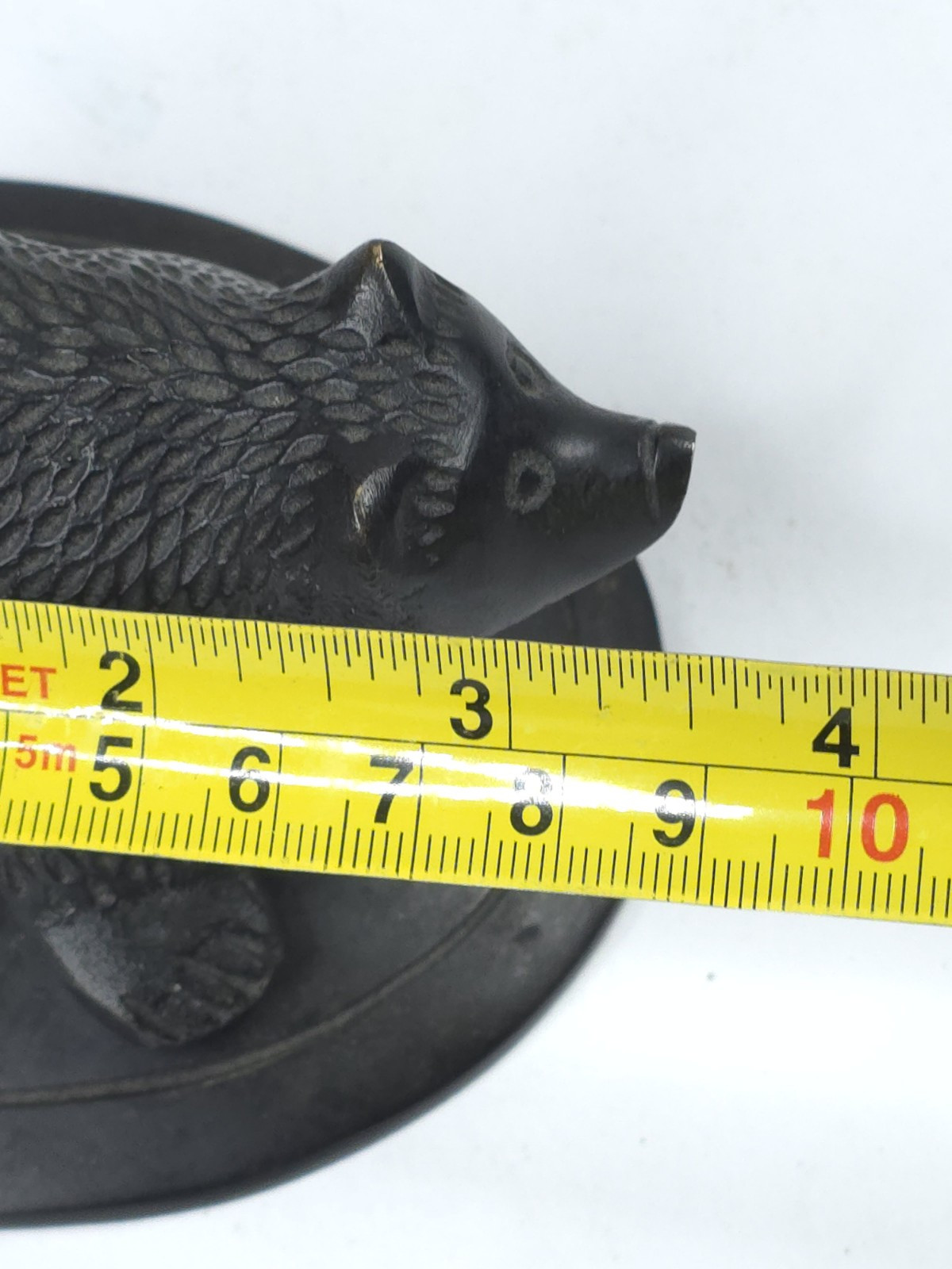 Vtg Cast Iron Antique Style Bear Door Knocker 1LB 12oz 4.5″X4″ Wildlife Cabin