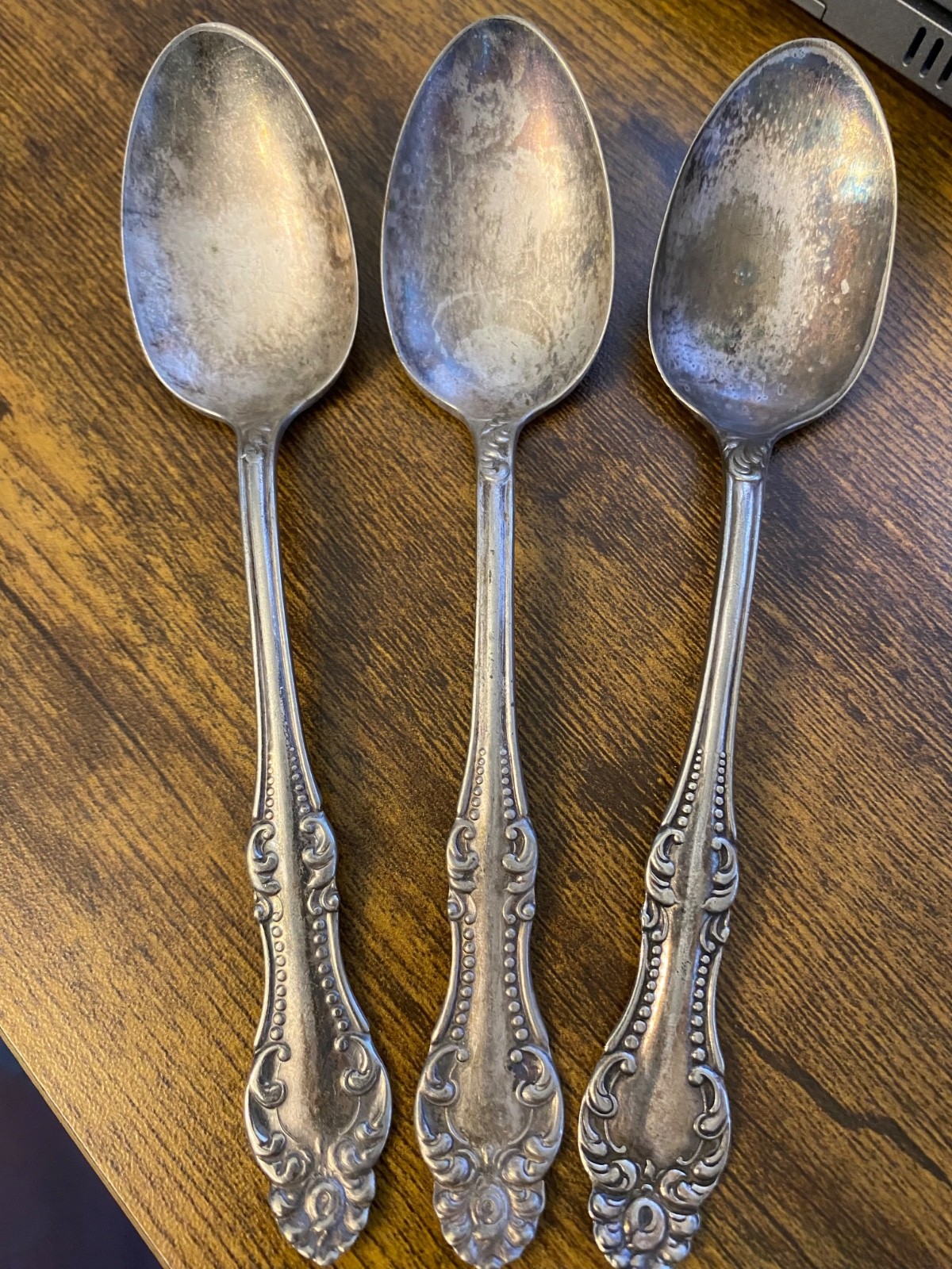 William A Rogers spoons pat sept 13 98 lot of 3