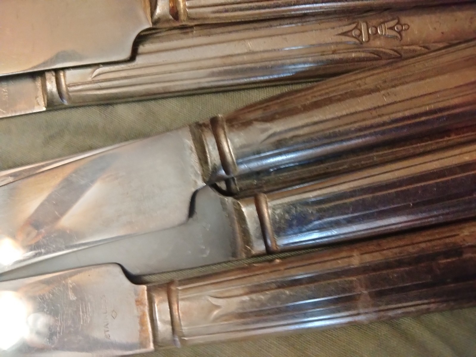 36 piece lot/set silverplated flatware LYNNWOOD aka MEMORY 1934 Genesee ART DECO