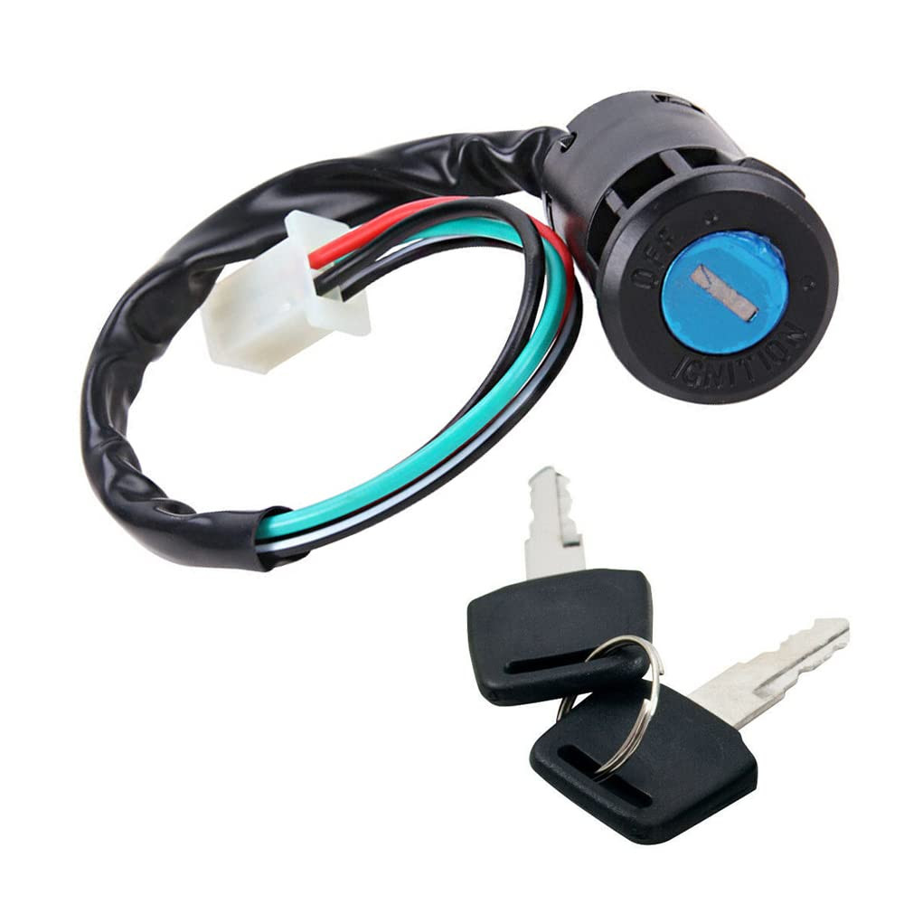 New 4 Wire Ignition Switch Key 50Cc 70Cc 90Cc 110Cc 125Cc 150Cc