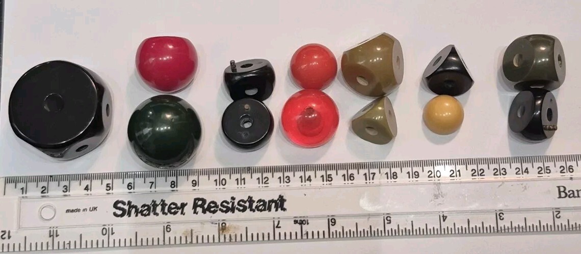1920s/1930s Bakelite Molecule Model Set Made By Catalina, Waltham Abbey