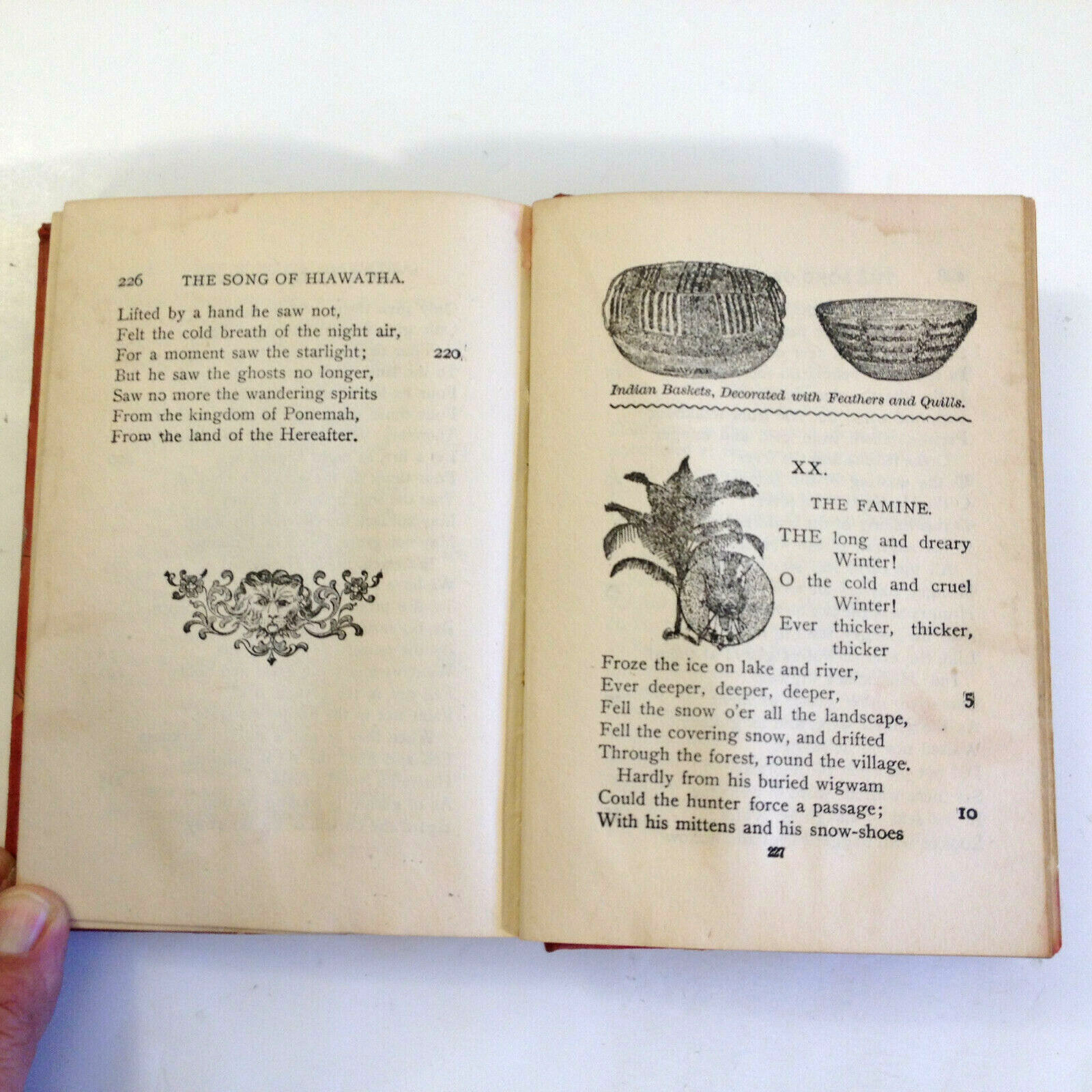 1898 “The Song of Hiawatha” by Henry Wadsworth Longfellow Minnehaha Edition