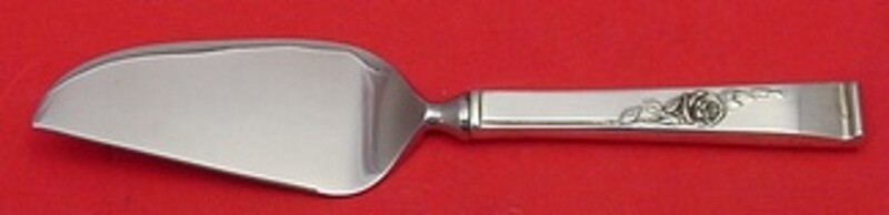 Classic Rose by Reed and Barton Sterling Silver Cheese Server HH WS 7 1/8″ Orig