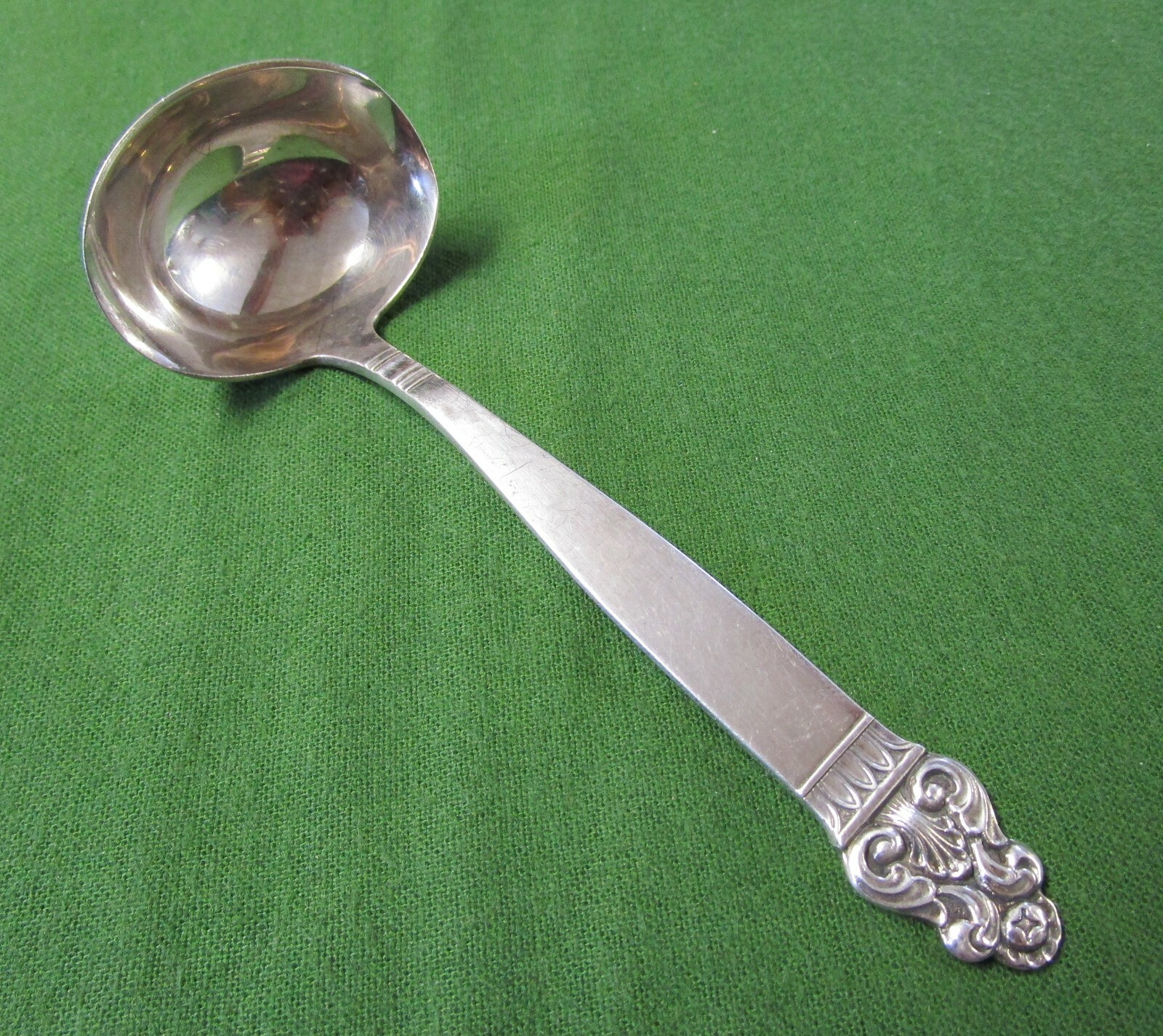 VADAR Cream or Sauce Ladle Norway Silverplate TH Marthinsen Serving Piece