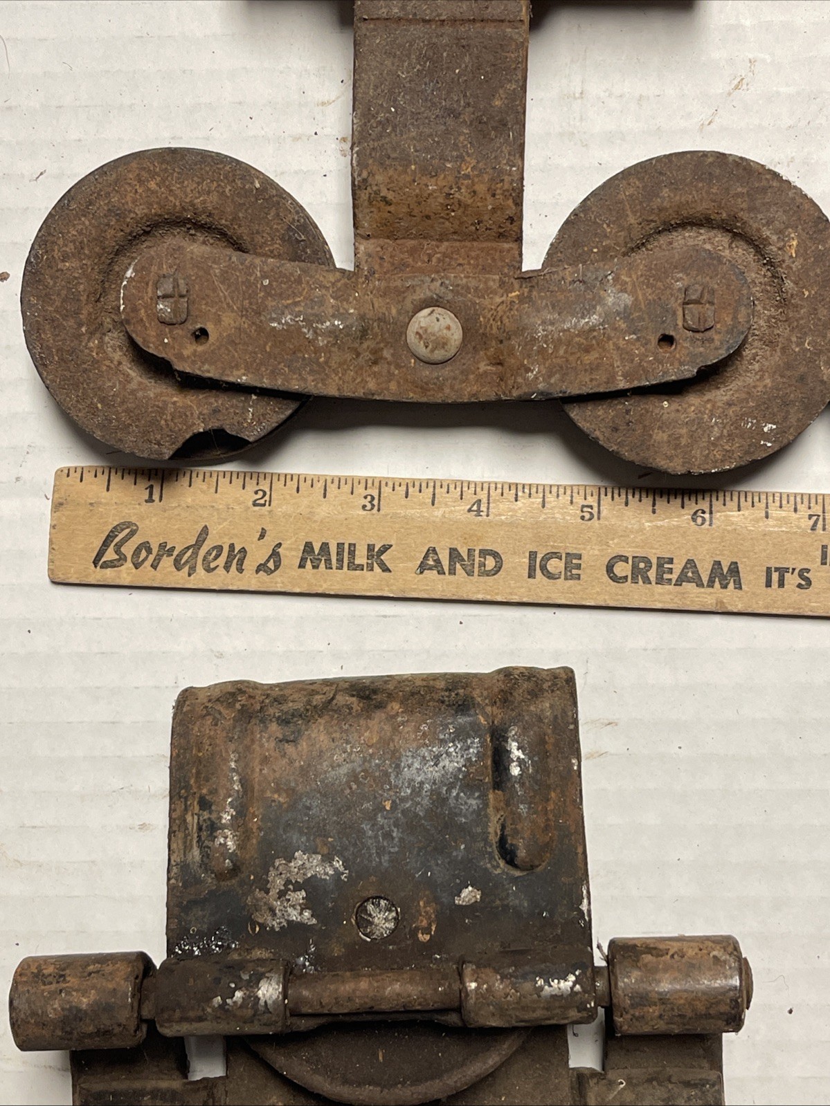 Primitive Barn Door Hardware Rollers