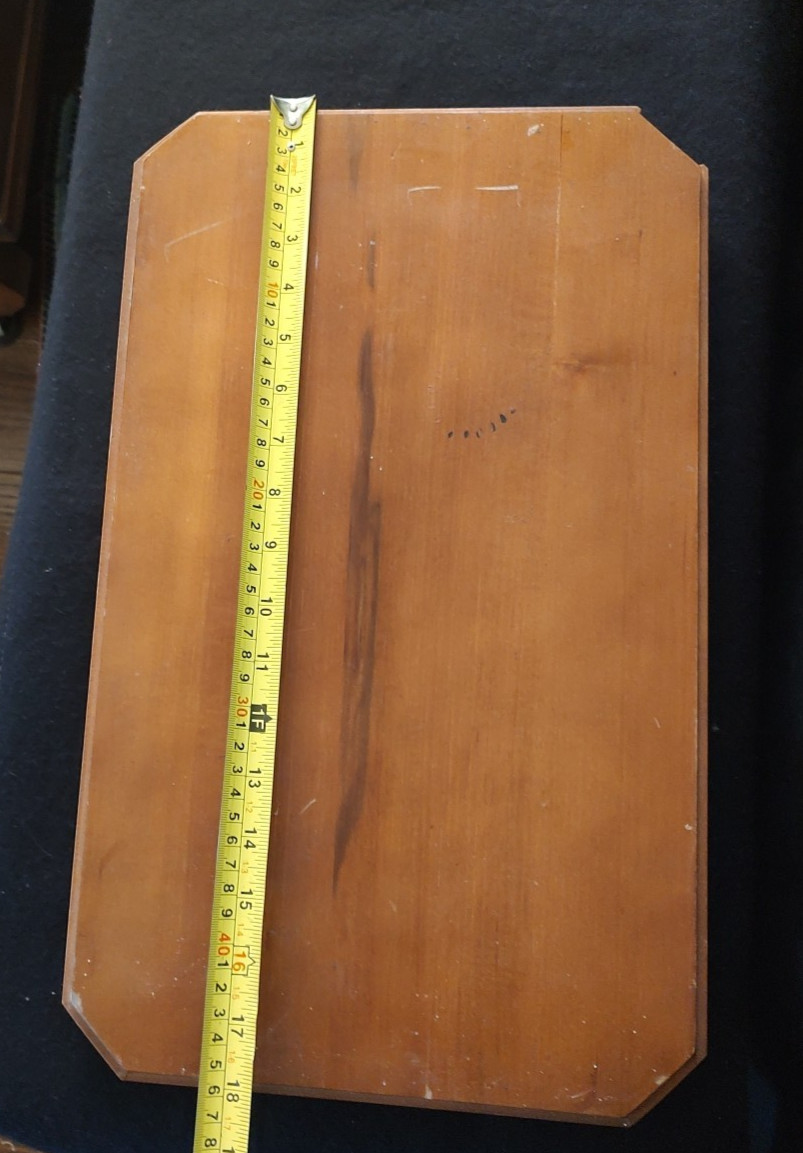 Wooden Case for Franklin Mint State Flower Mini Spoons – CASE ONLY – NO SPOONS