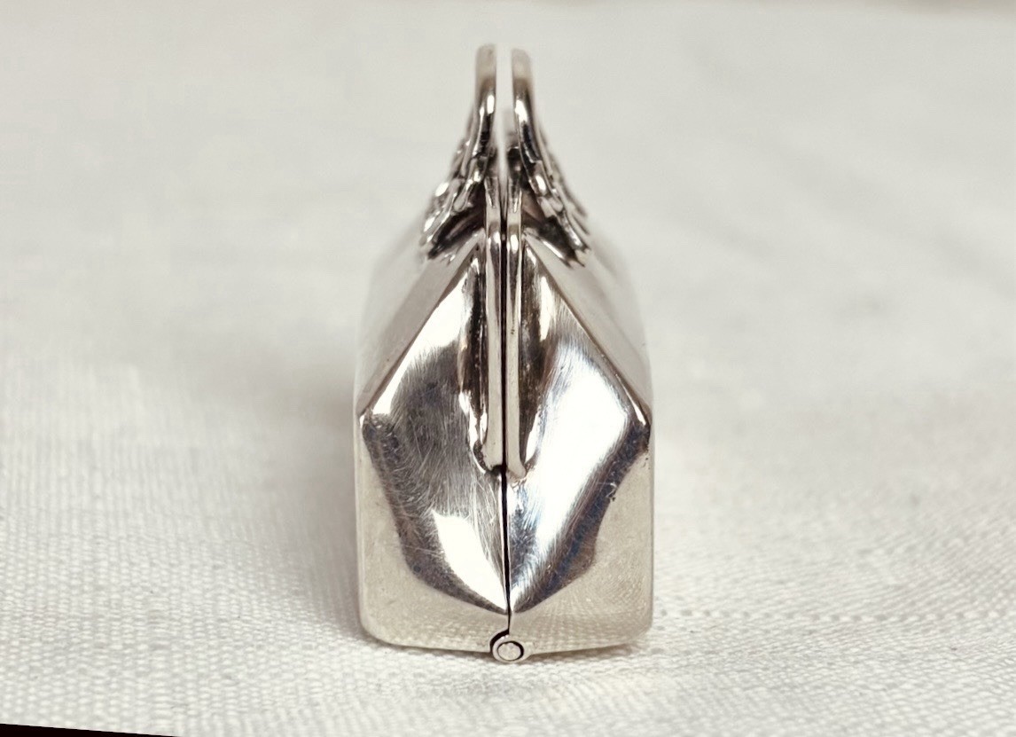 RARE Tiffany & Co Sterling Silver Doctor Bag Pill Box Trinket Purse 48g SET OF 4