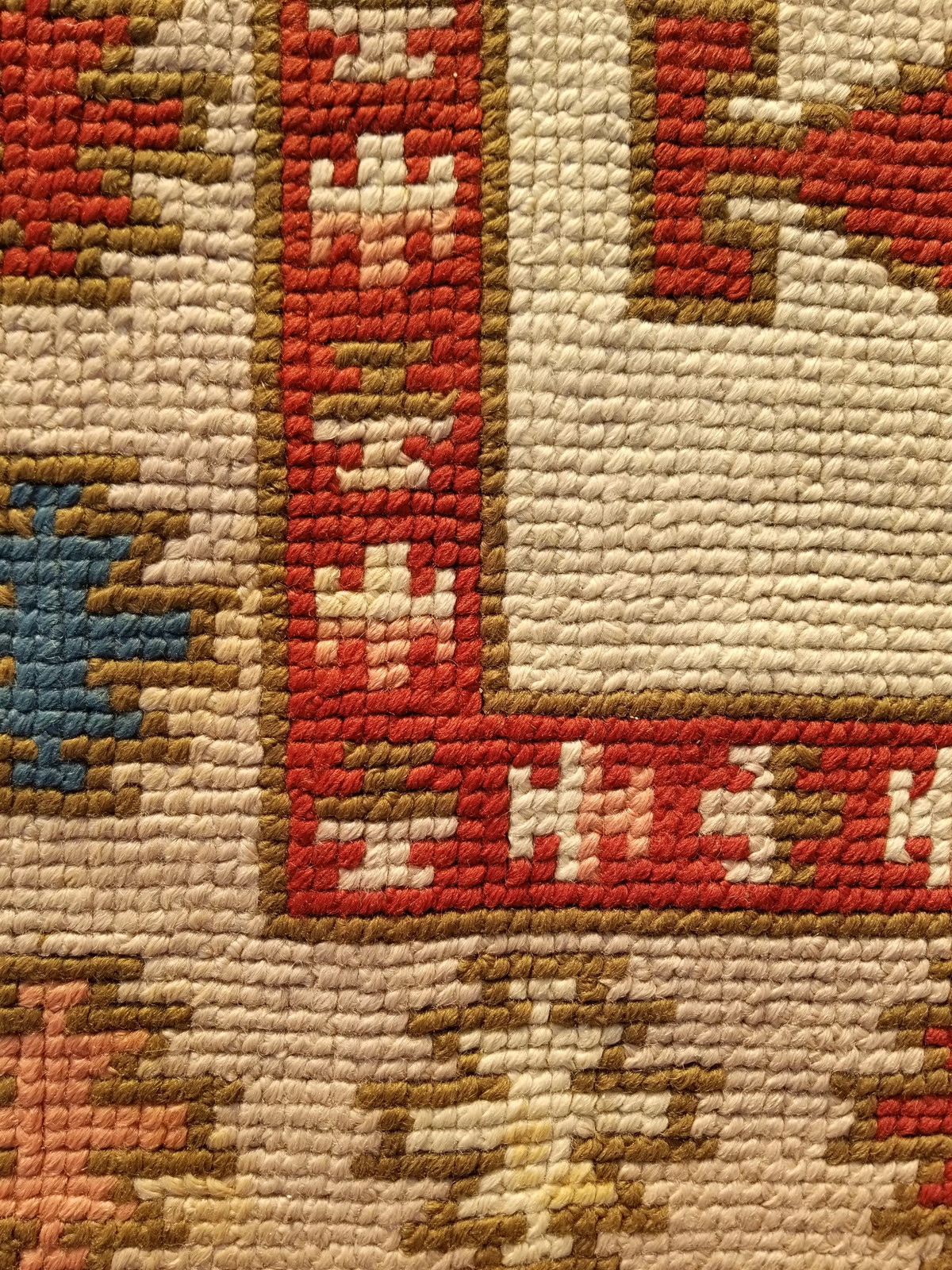 Vintage Traditional Handmade Turkish Wool Multicolor Kilim 4.0×2.4 ft
