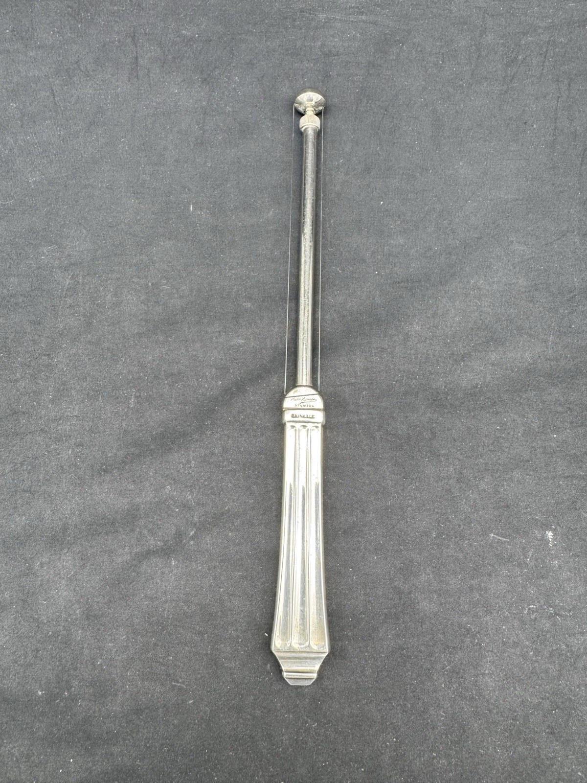 Hans Hansen Sterling Silver Handle Cheese slicer, Denmark