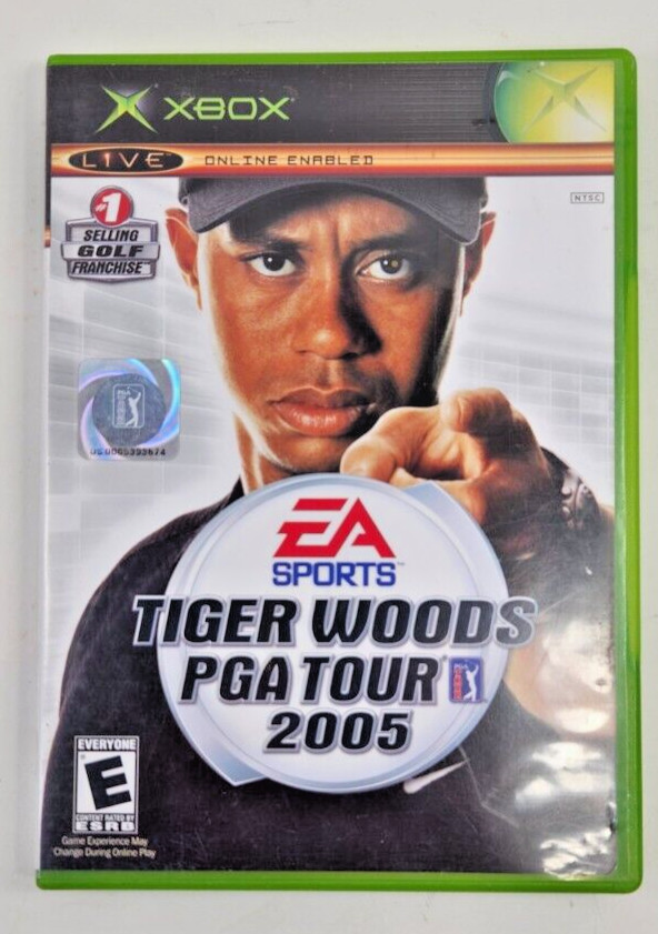 XBOX TIGER WOODS PGA TOUR 2005 EA SPORTS