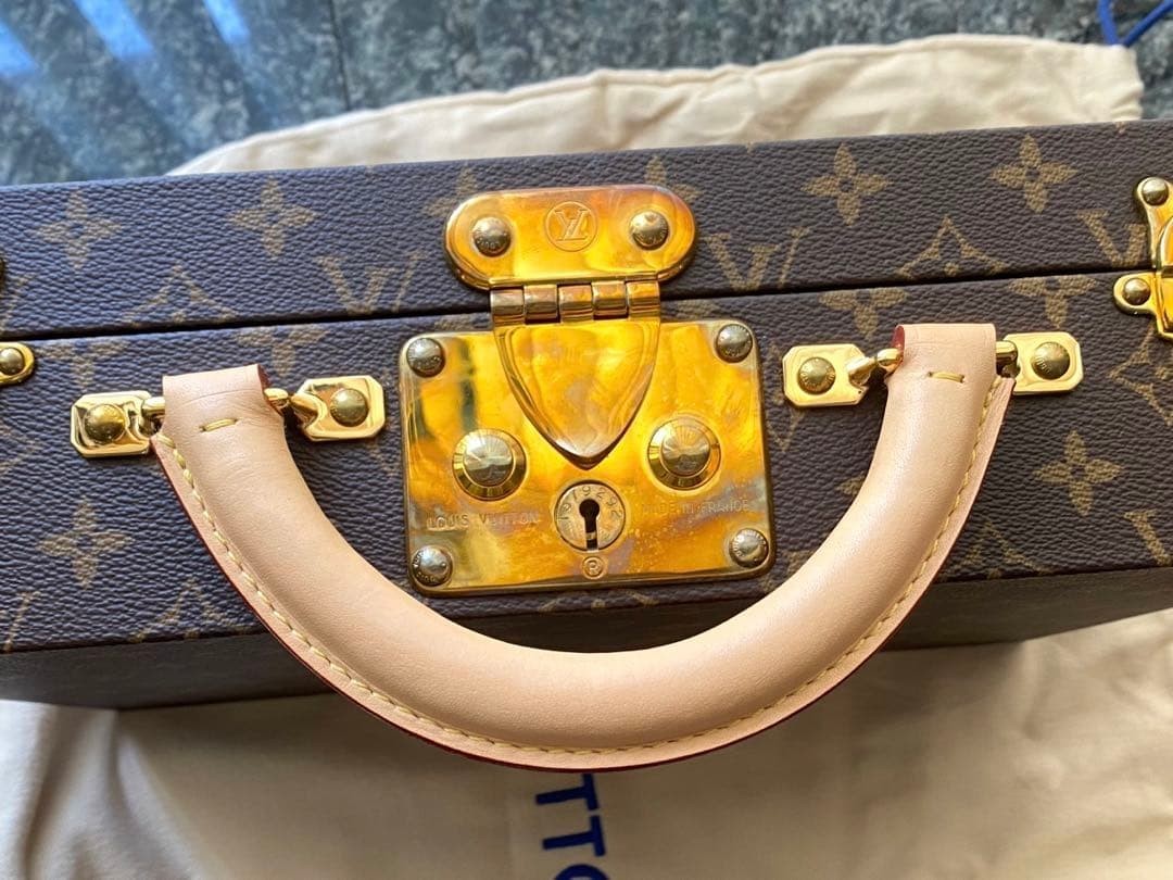 Louis Vuitton Boîte Bijou Jewelry Case Bag Trunk Luggage Suitcase
