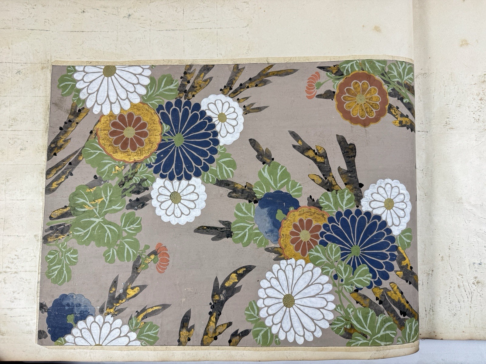 Japanese Drawing Book “Hinagtashu” Kimono Textile Pattern 155 illustrations