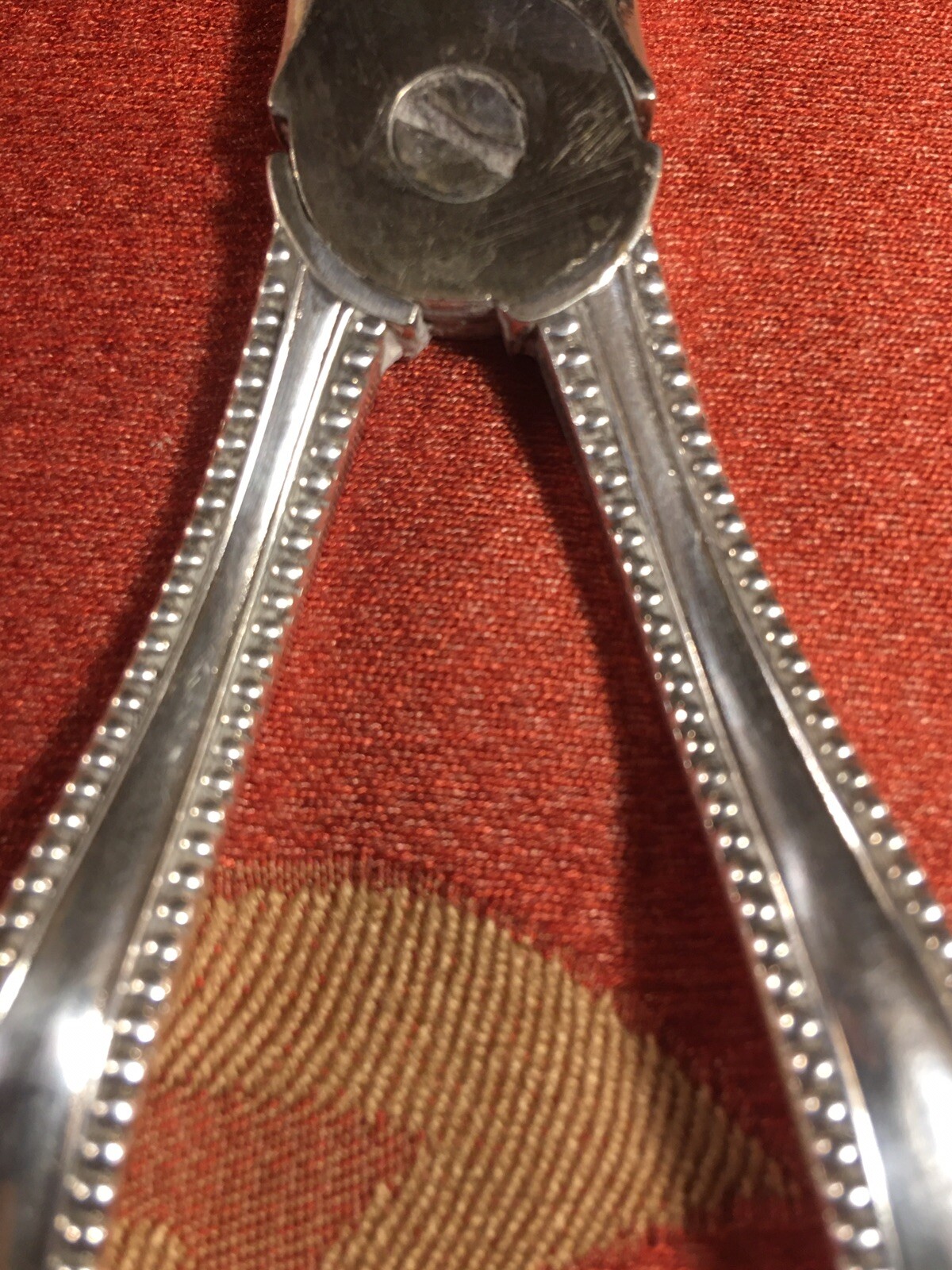 VINTAGE JOHN GILBERT ELECTRO SILVERPLATE GRAPE SCISSORS 6 3/4”. 110g (3.9 oz.)