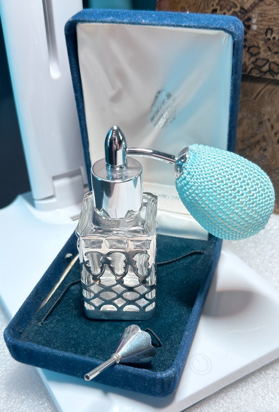 Silver Scent Bottle & Funnel – Ari Norman – London – 2007