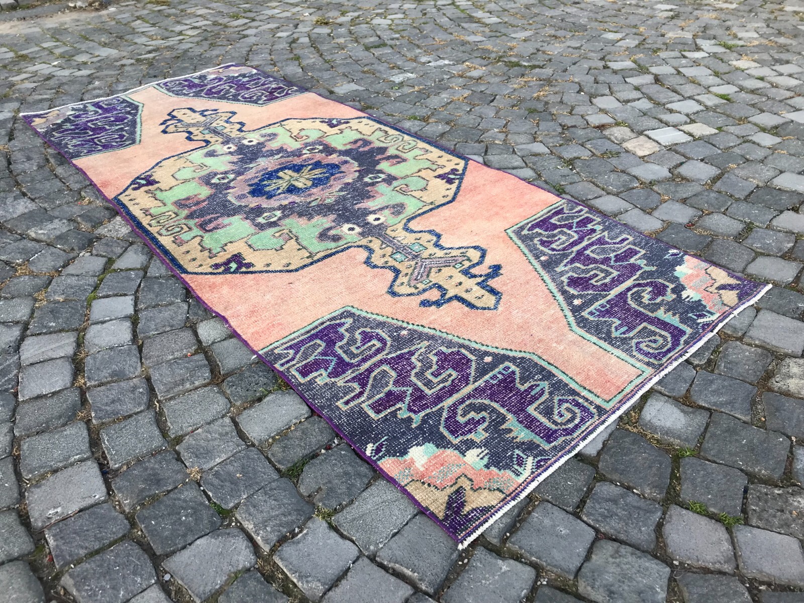Handmade Rug Turkish Area Rug Vintage Rug Oushak Rug Antique Rug Bohemian Rug