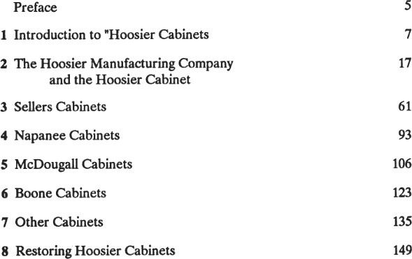 Antique Hoosier Cabinet Book – ID Restore Repair Sellers Napanee McDougall Boone