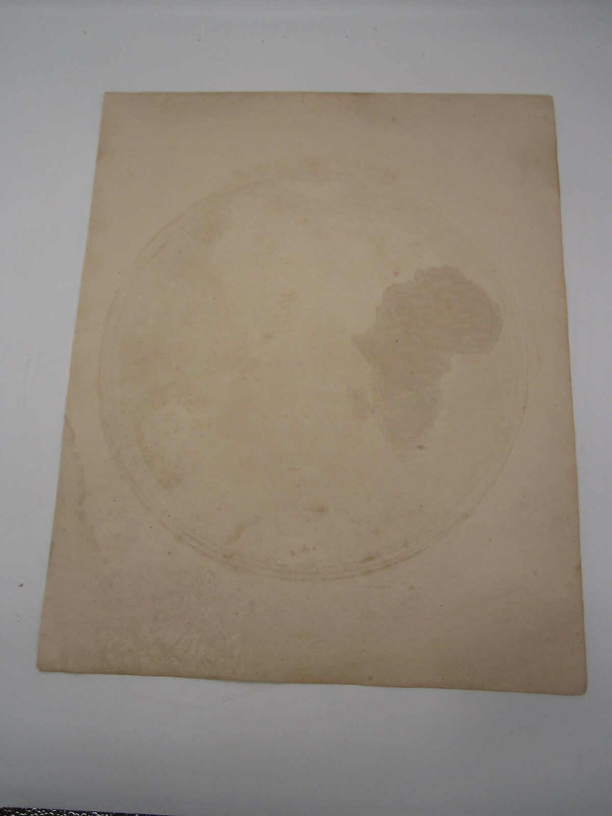 Eastern & Western Hemisphere Maps from Bradford & Goodrich Atlas 1841