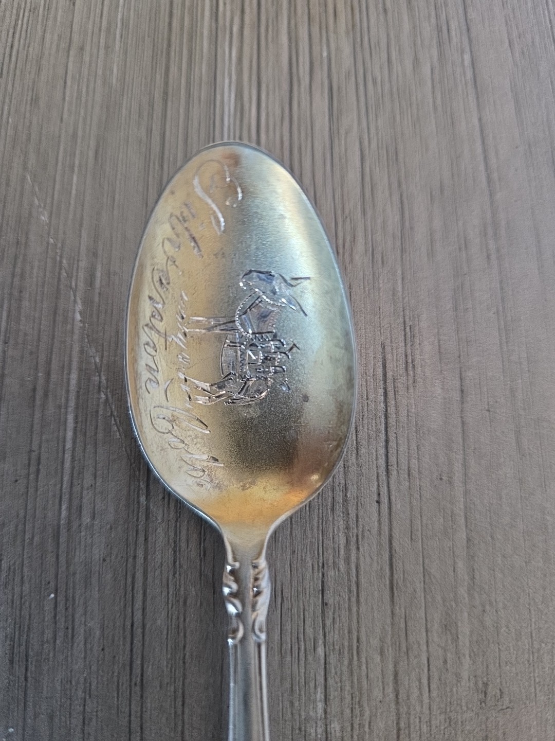 Vintage Sterling Silver Spoon Silverton Colorado