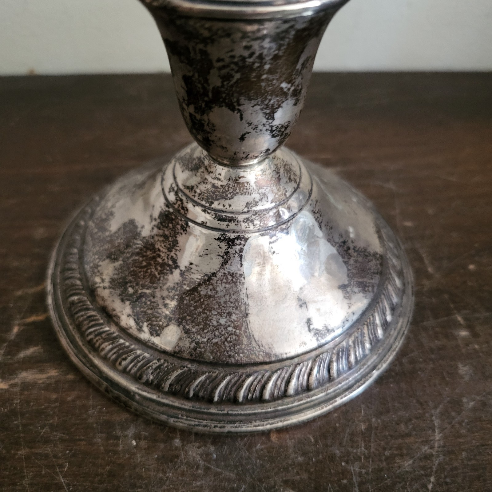 Schweitzer Silver Corp. Sterling Silver Weighted Candlestick