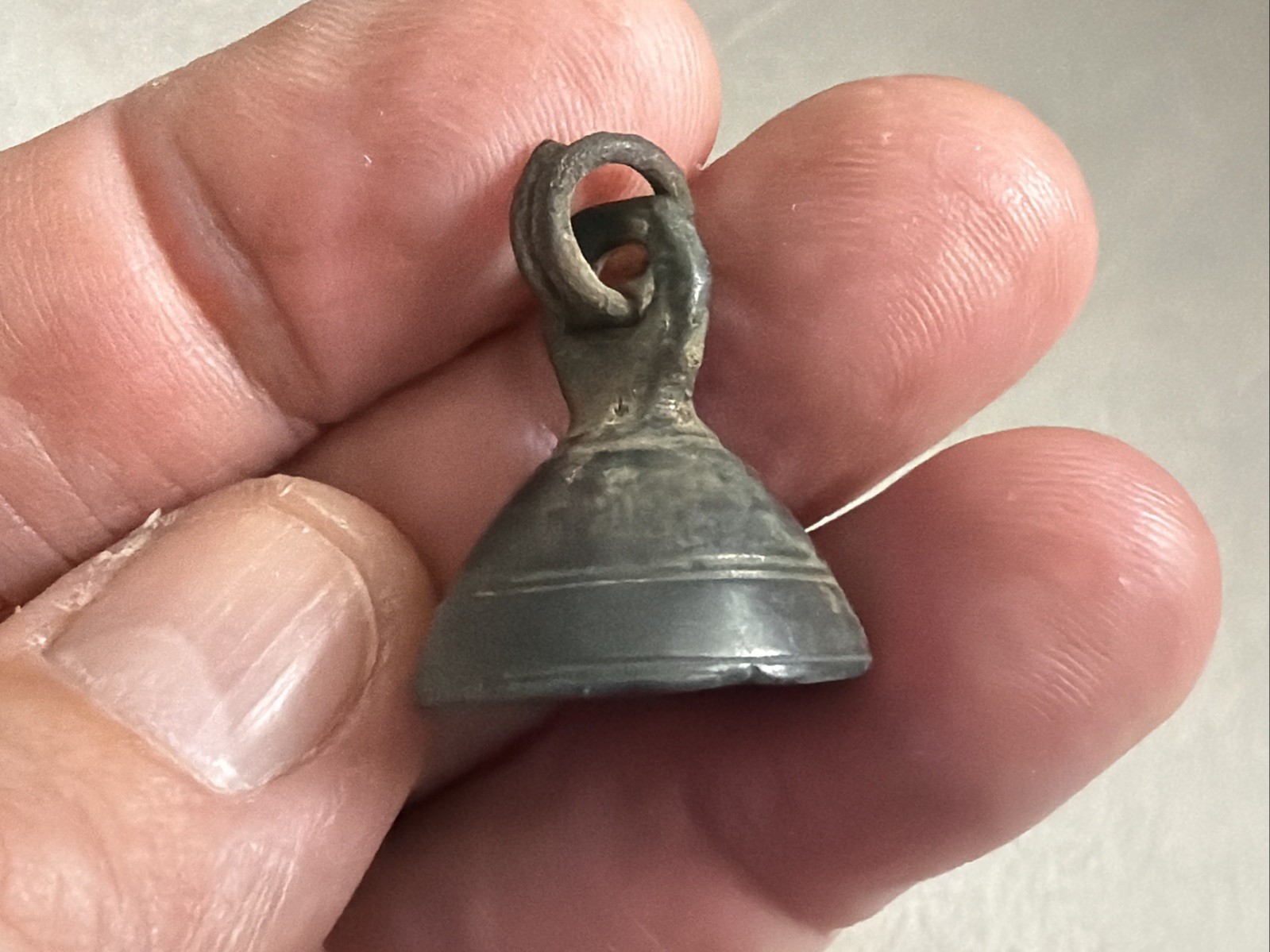 Viking Pewter Bell 10th Century AD Stunning Artefact Please See Description LA1z