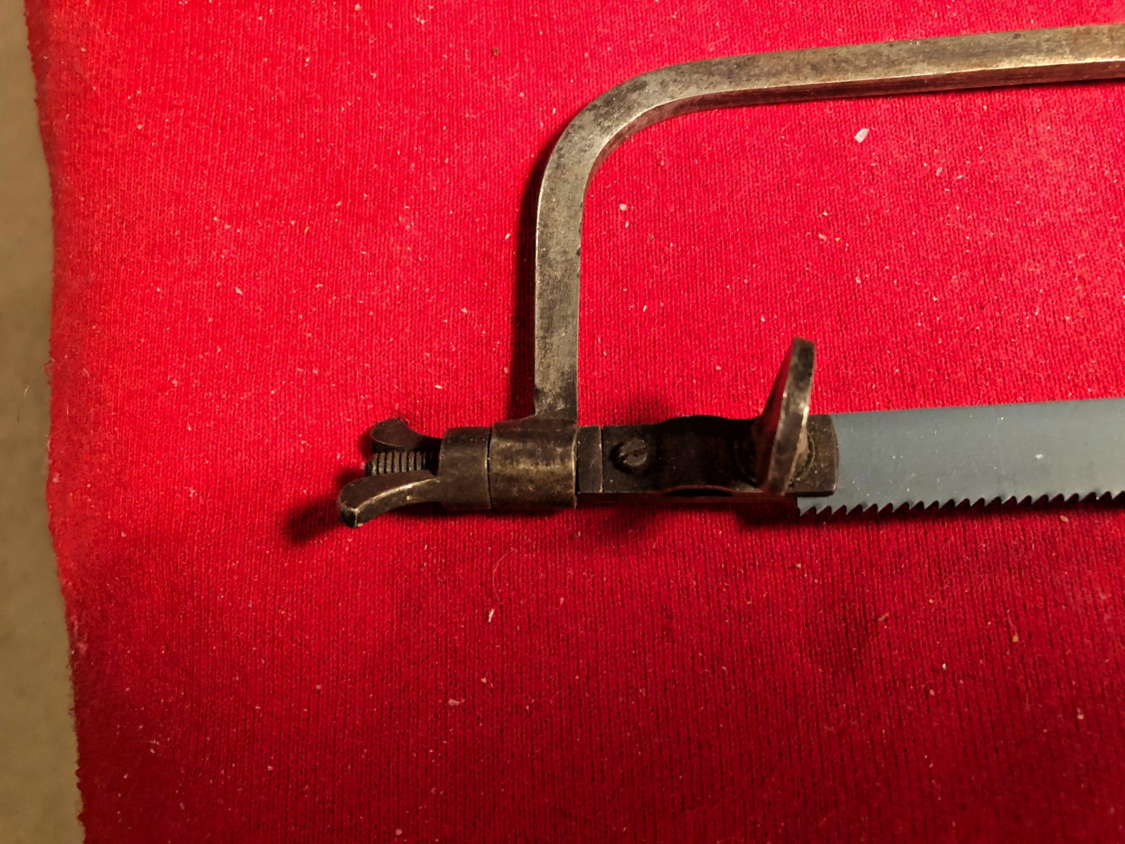 METACARPEL AMPUTATION SAW LIKE THE ONE USED BY GEN. OTTO IN 1777