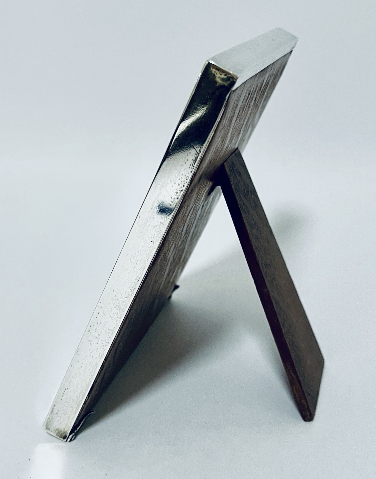 Antique Solid Sterling Silver Framed Perpetual Desk Calendar Annual 1912