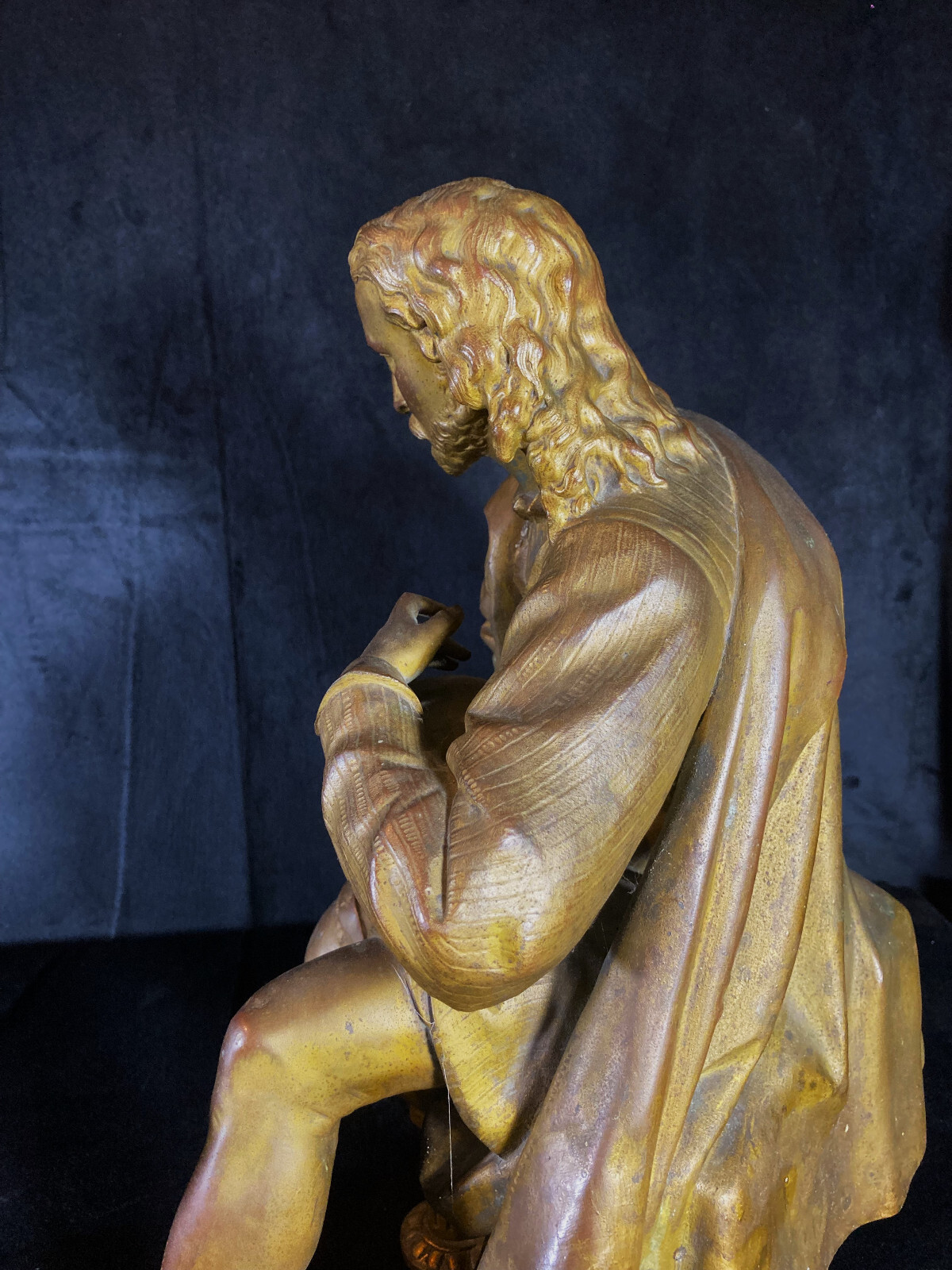 RARE FRENCH ‘DISCOVERY OF AMERICA’ STATUE OF CHRISTOPHER COLUMBUS – CIRCA 1890