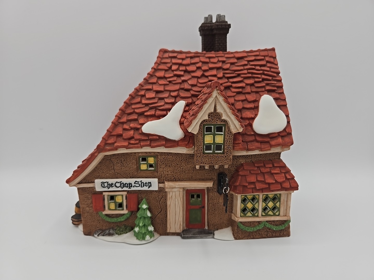 Dept 56 Dickens Village “The Chop Shop”, no light – Retired