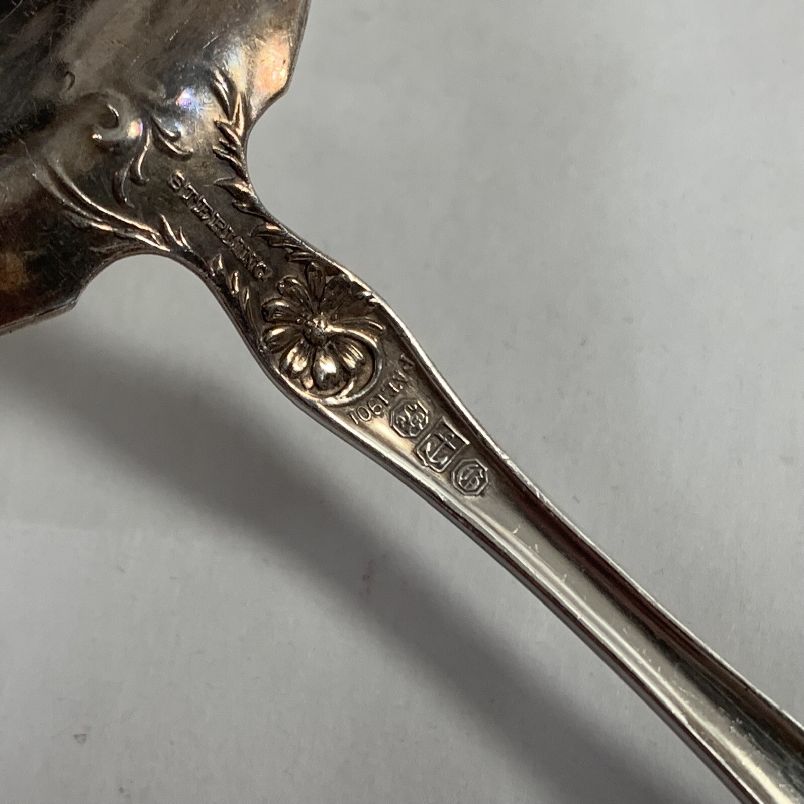 Gorham Sterling Flatware, Marguerite, Cucumber Server, 5 3/4 inches