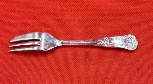 6 Sheffield England Dessert Pastry Forks Traditional Pattern M S Ltd Vintage