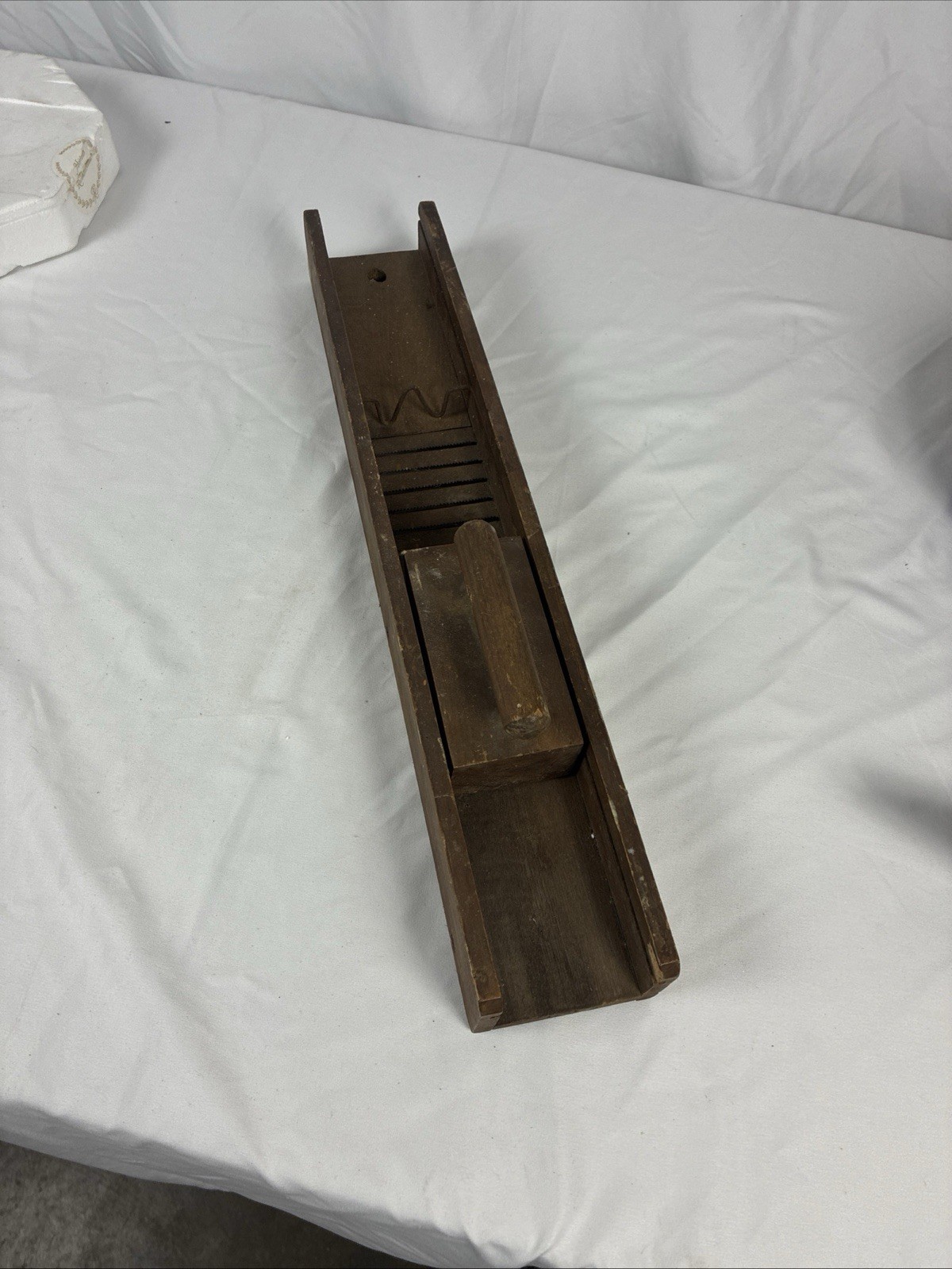 Vintage Primitive Wooden Vegetable Shredder Catawissa Specialty Mfg Co Pat. 1898