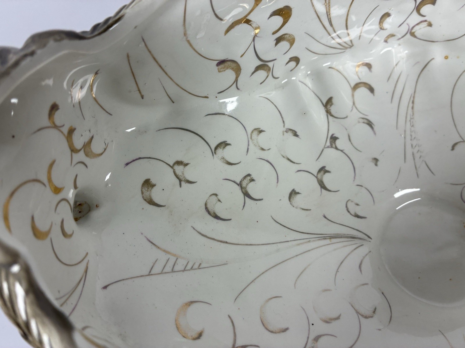 Made In Italy Capodimonte Centrepiece Vase/Bowl Table Decoration