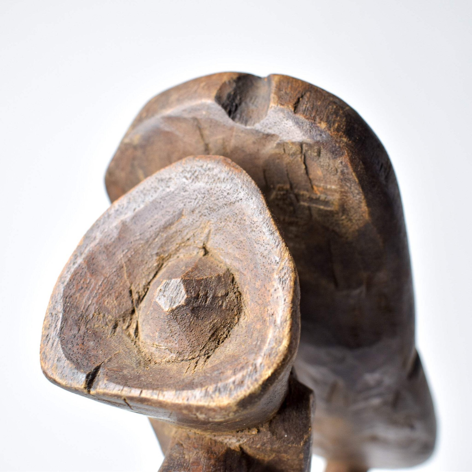 Luba Figural Miniature Headrest Congo