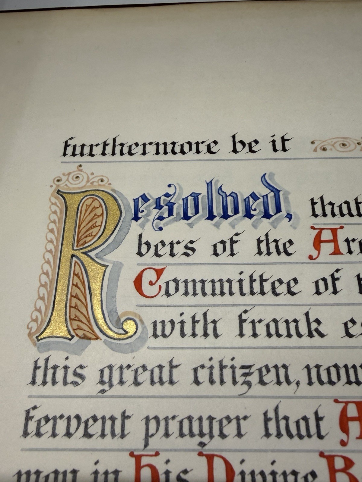 Alfred E. Smith 1942 Presentation Book Francis Spellman Over 100 Signatures