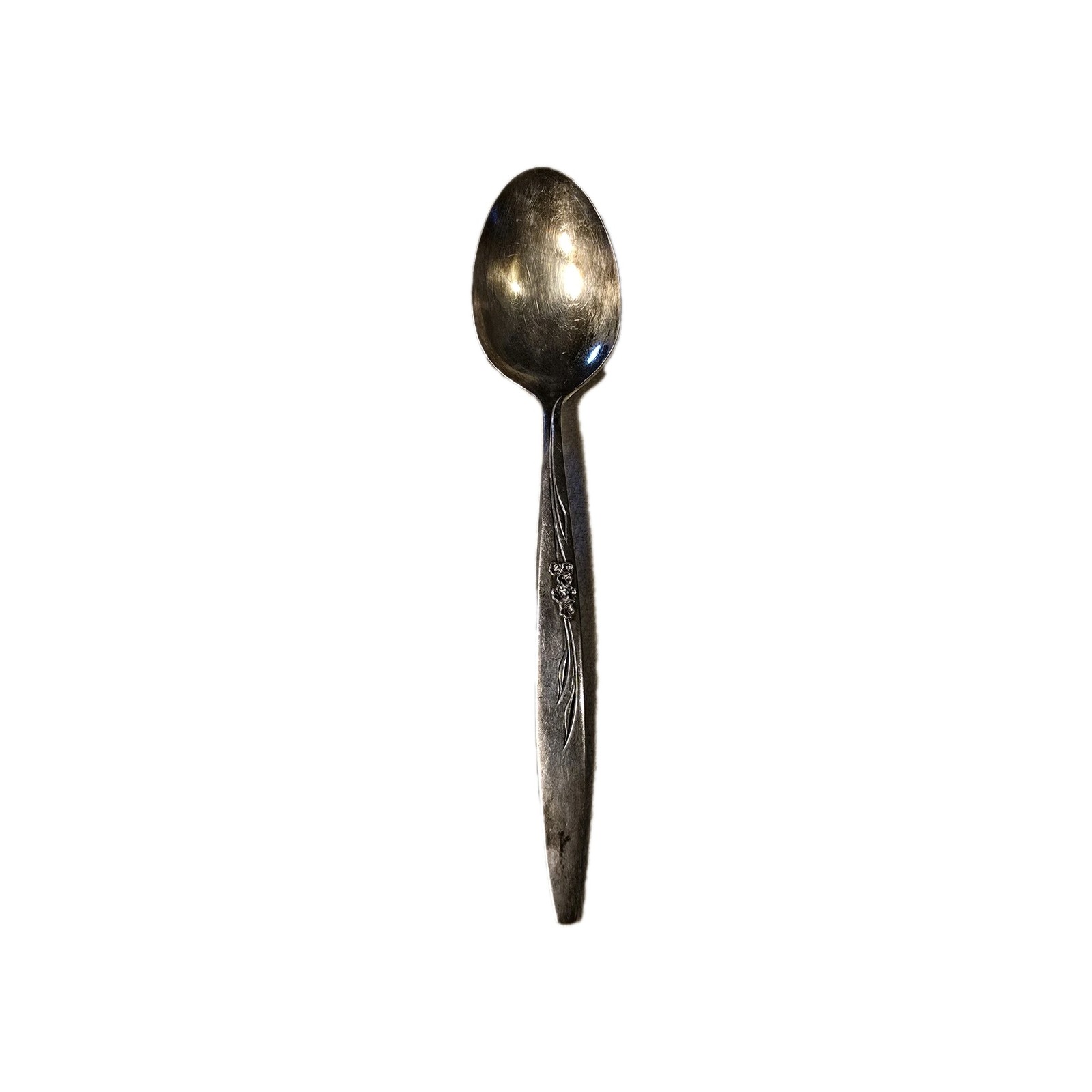 Oneida Silver Co Gravy Ladle Teaspoon Butter Knife Enchantment -Gentle Rose 1960