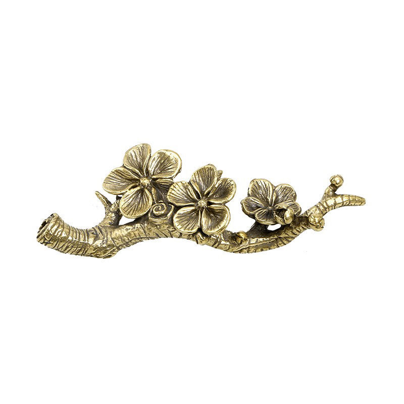Return Solid Brass Creative Plum Blossom Incense Insert Retro Pulp Plum Blossom
