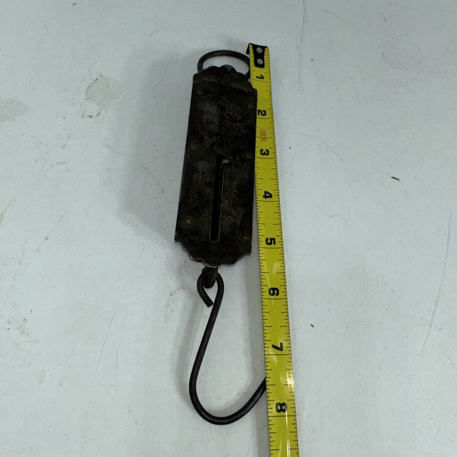 Lander’s Improved Balance Hanging Hook Scale No. 2 Vintage Antique New York USA