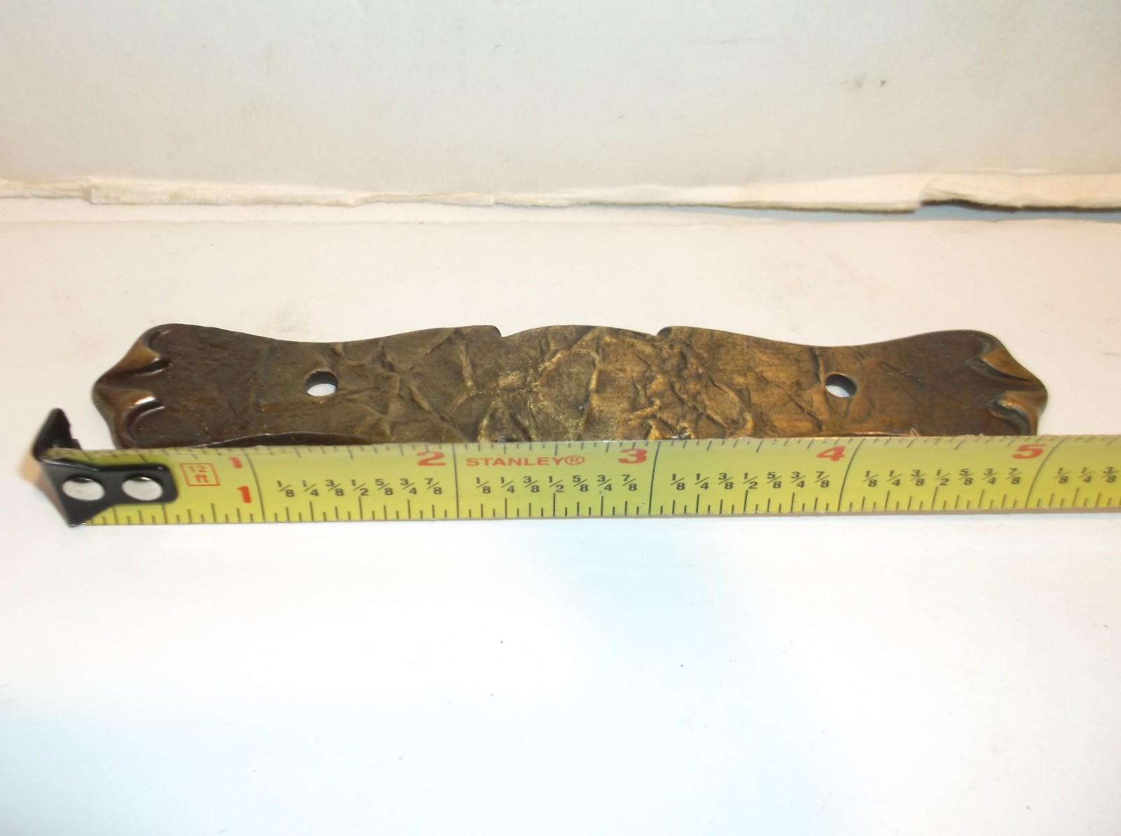 Vintage Cabinet Drawer Pulls Back Plates Burnished Brass screws – Lot of 22