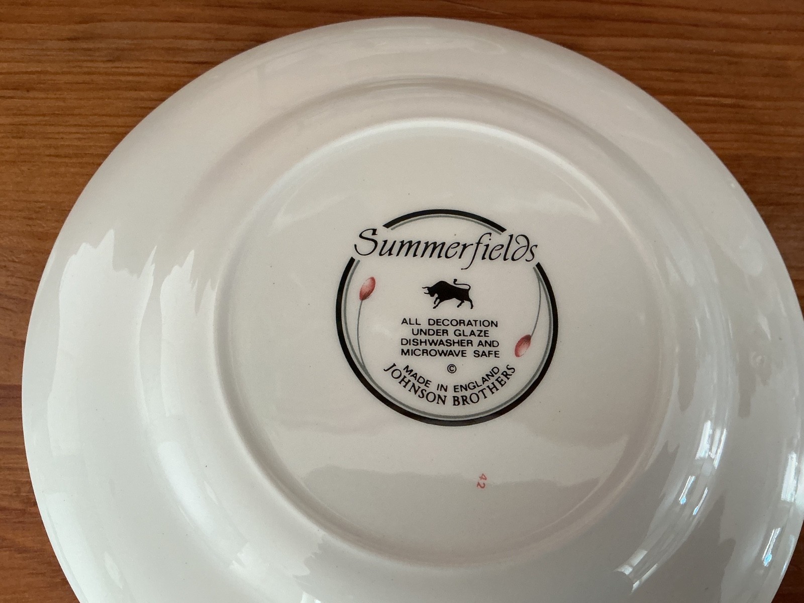 JOHNSON BROTHERS SUMMERFEILD COFFEE SET 27pce